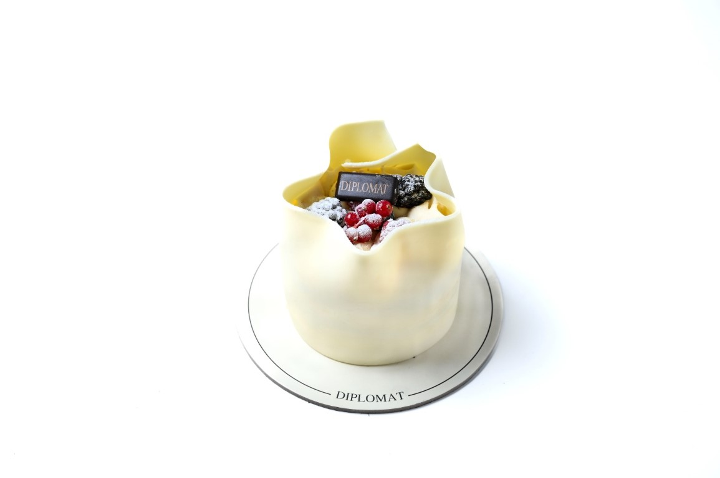 Small Cherry Lemon Cake