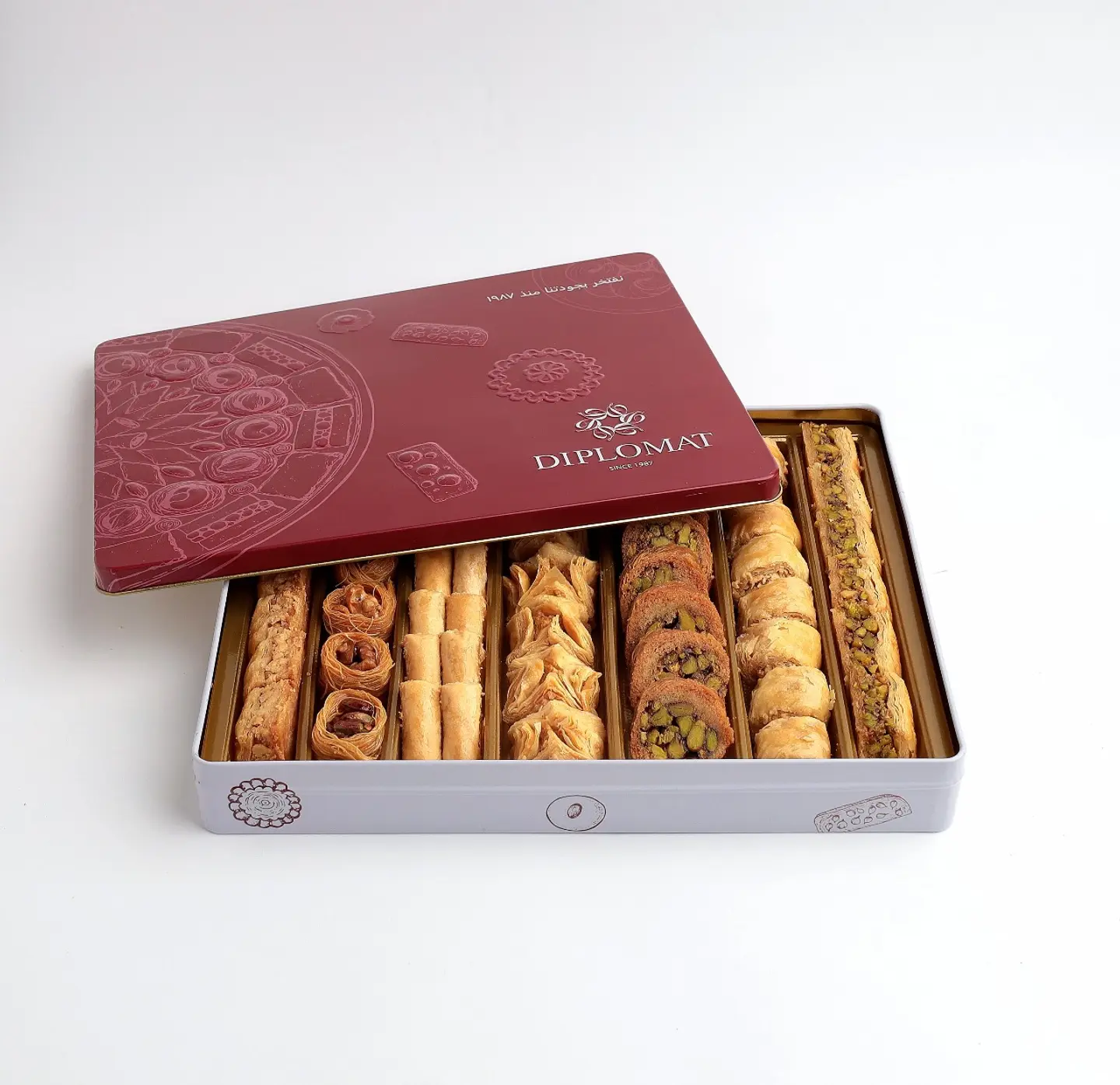 Large Mixed Square Baklawa