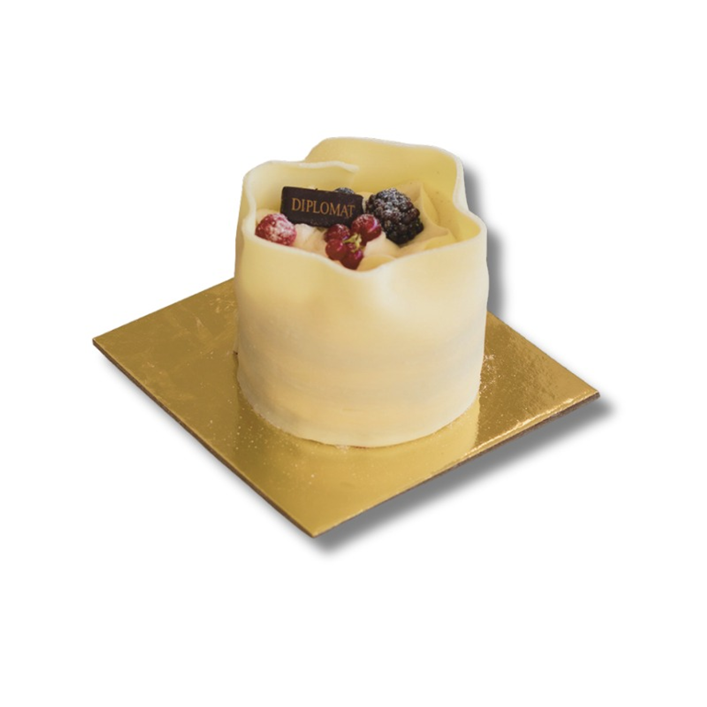 كيكة الليمون بالكرز صغيرة