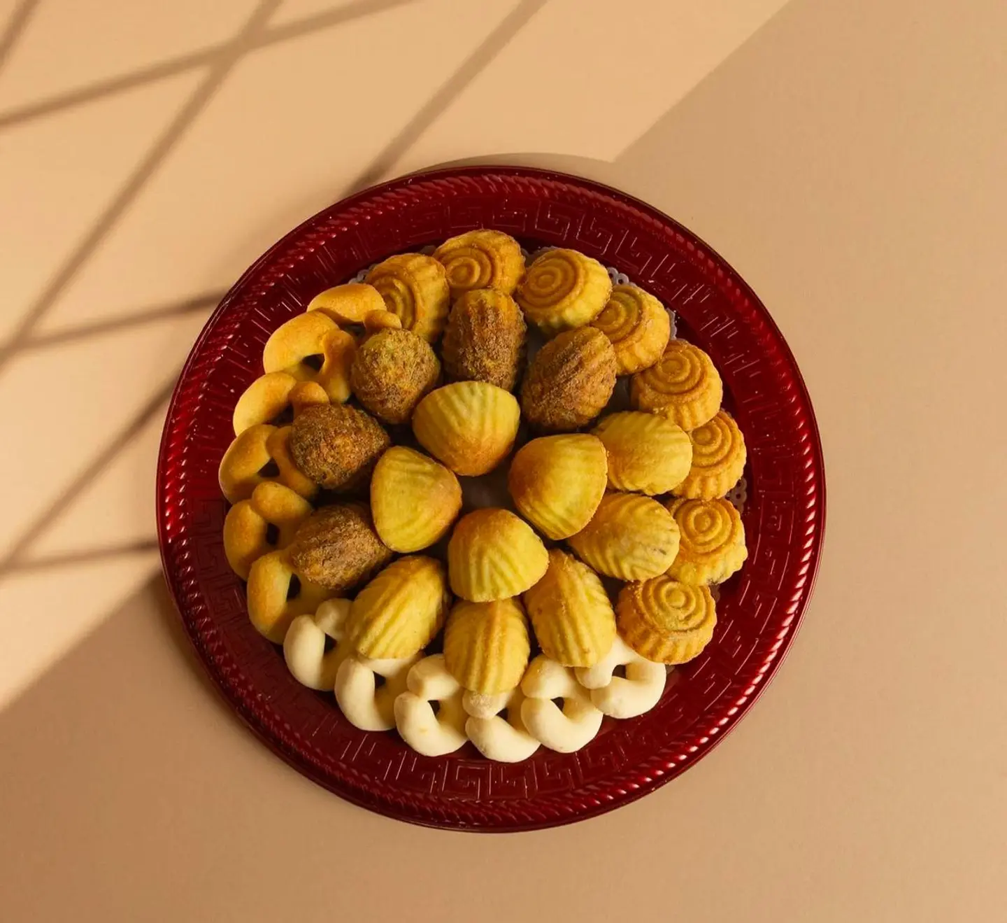 Mixed Maamoul Plate Half Kilo
