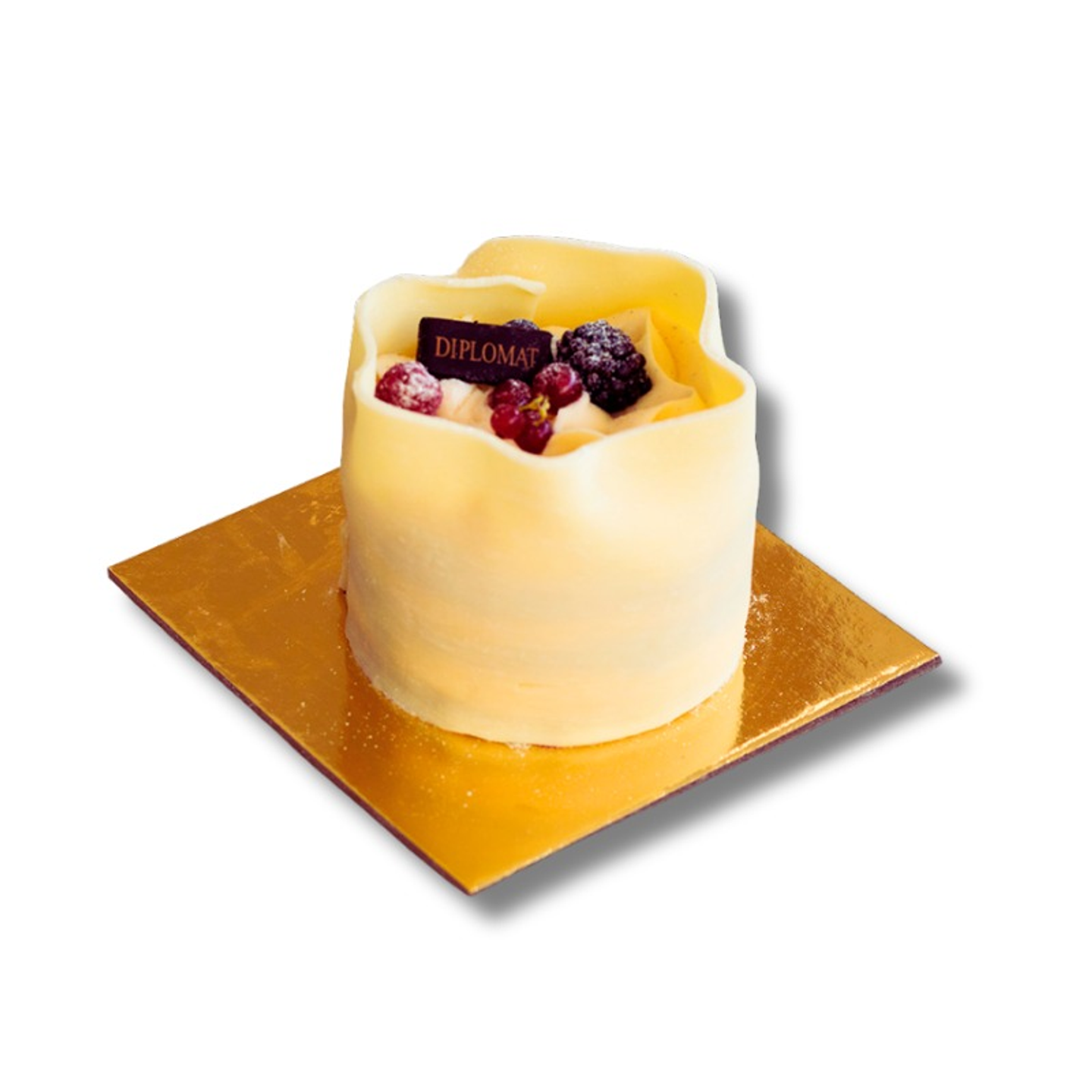 Small Cherry Lemon Cake