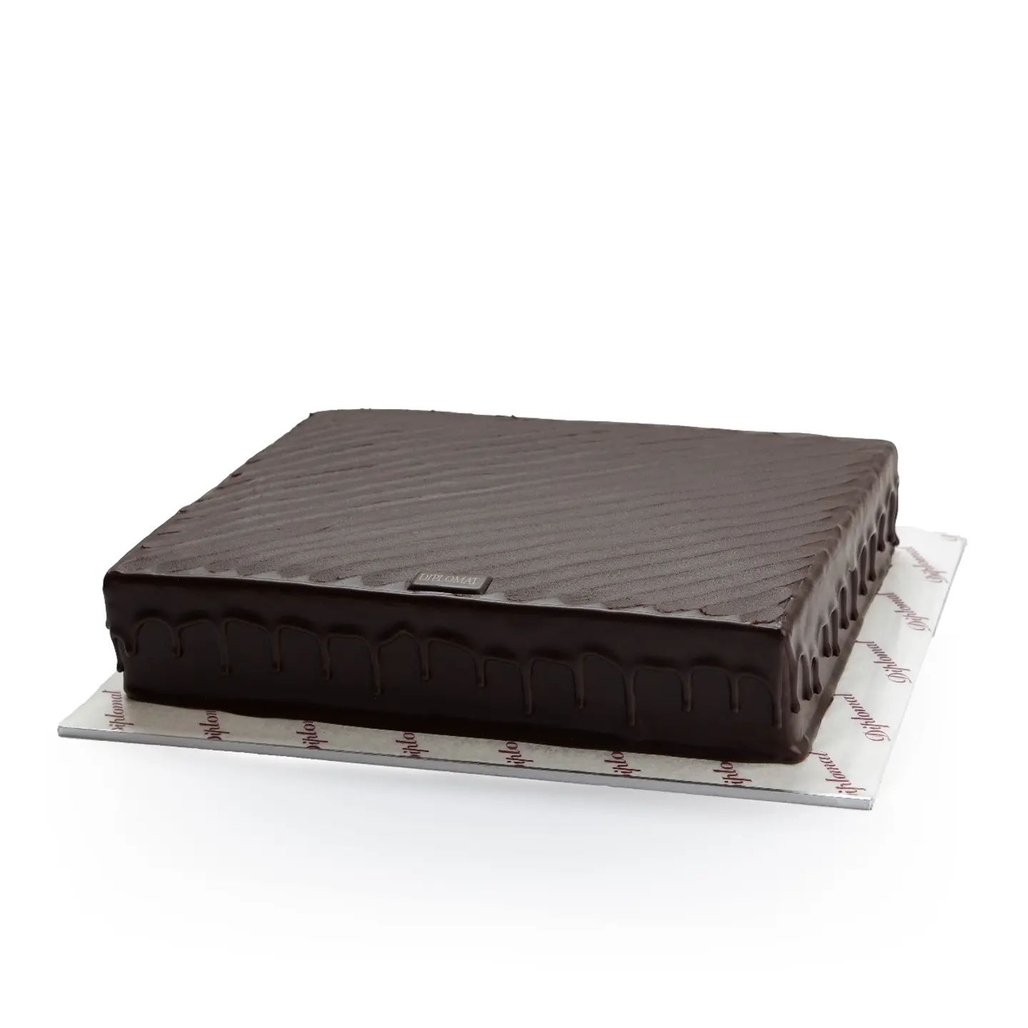Chocolate Ganache Cake Twelve Persons Rectangular