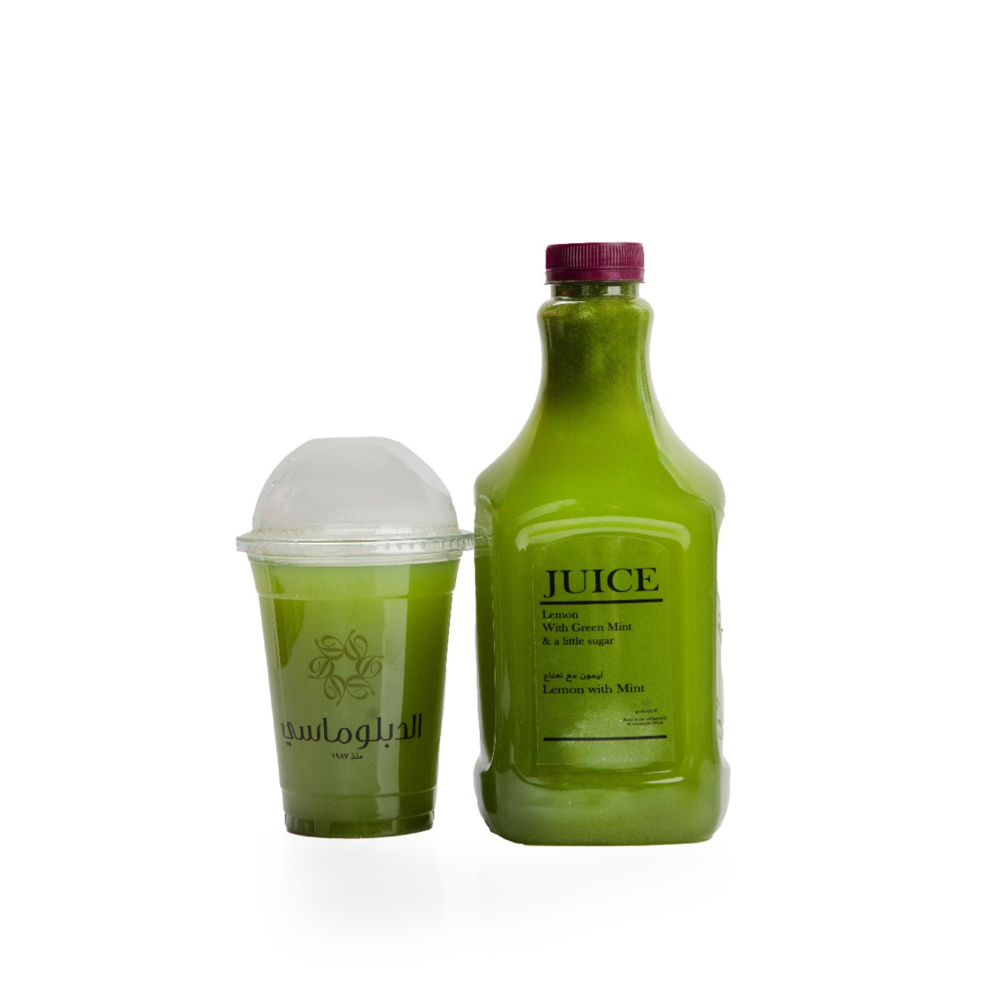 Lemon Mint Juice Cup