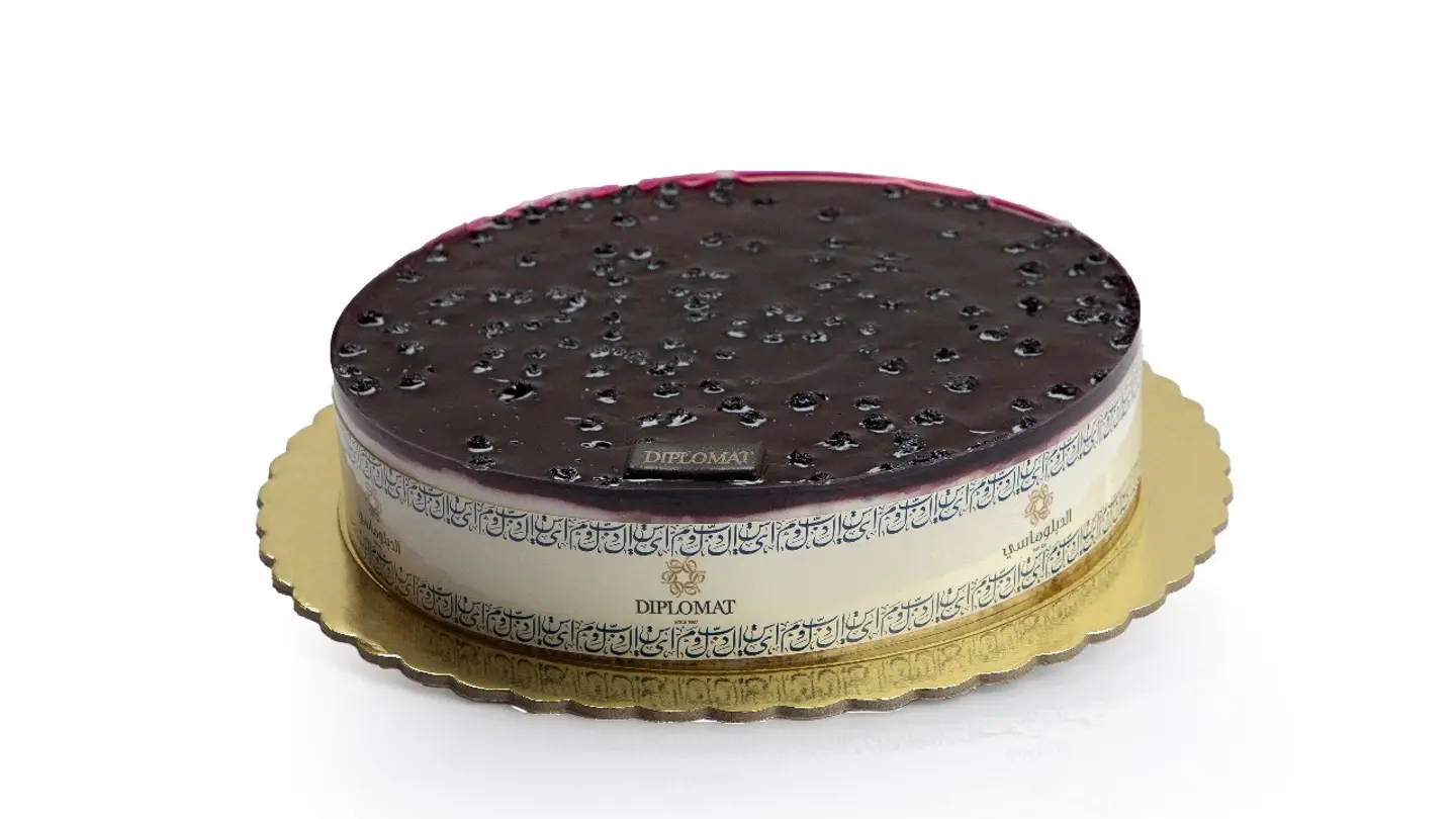 Cold Blueberry Cheesecake Eight Persons