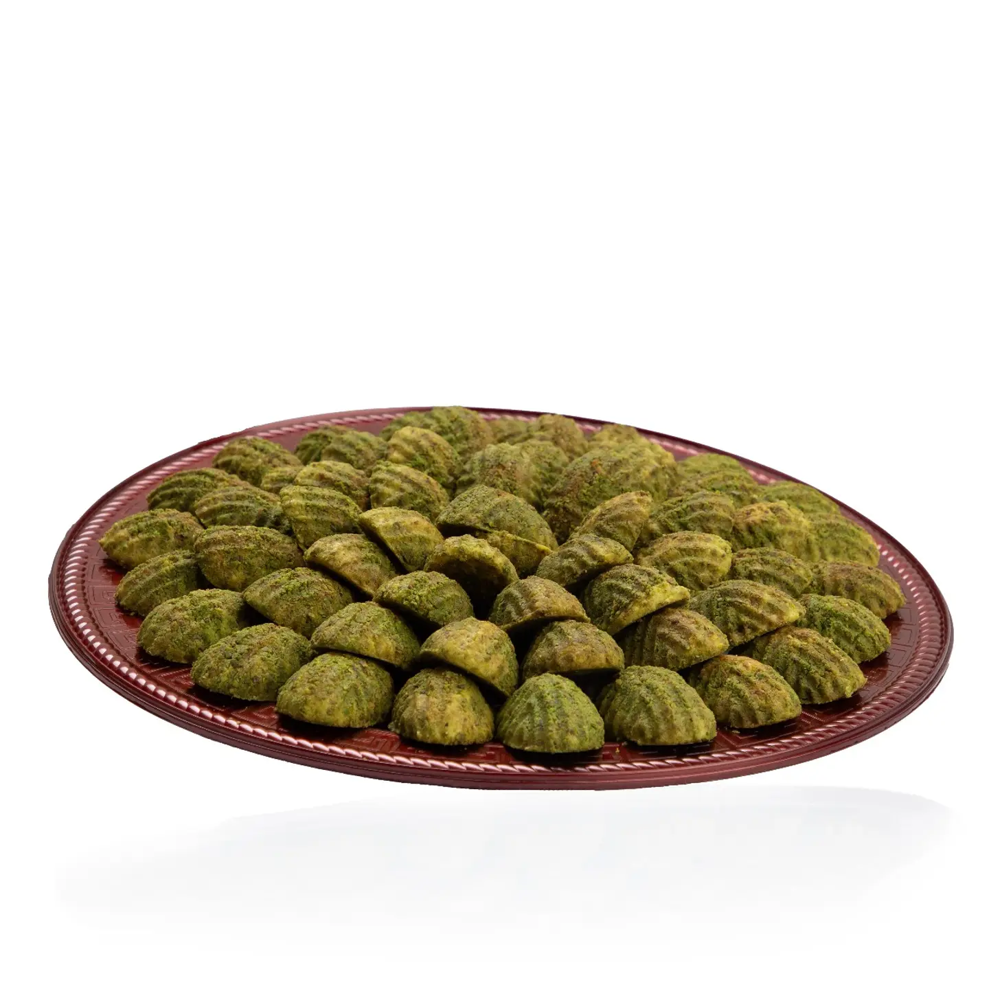 Pistachio Dates Maamoul Plate Half Kilo