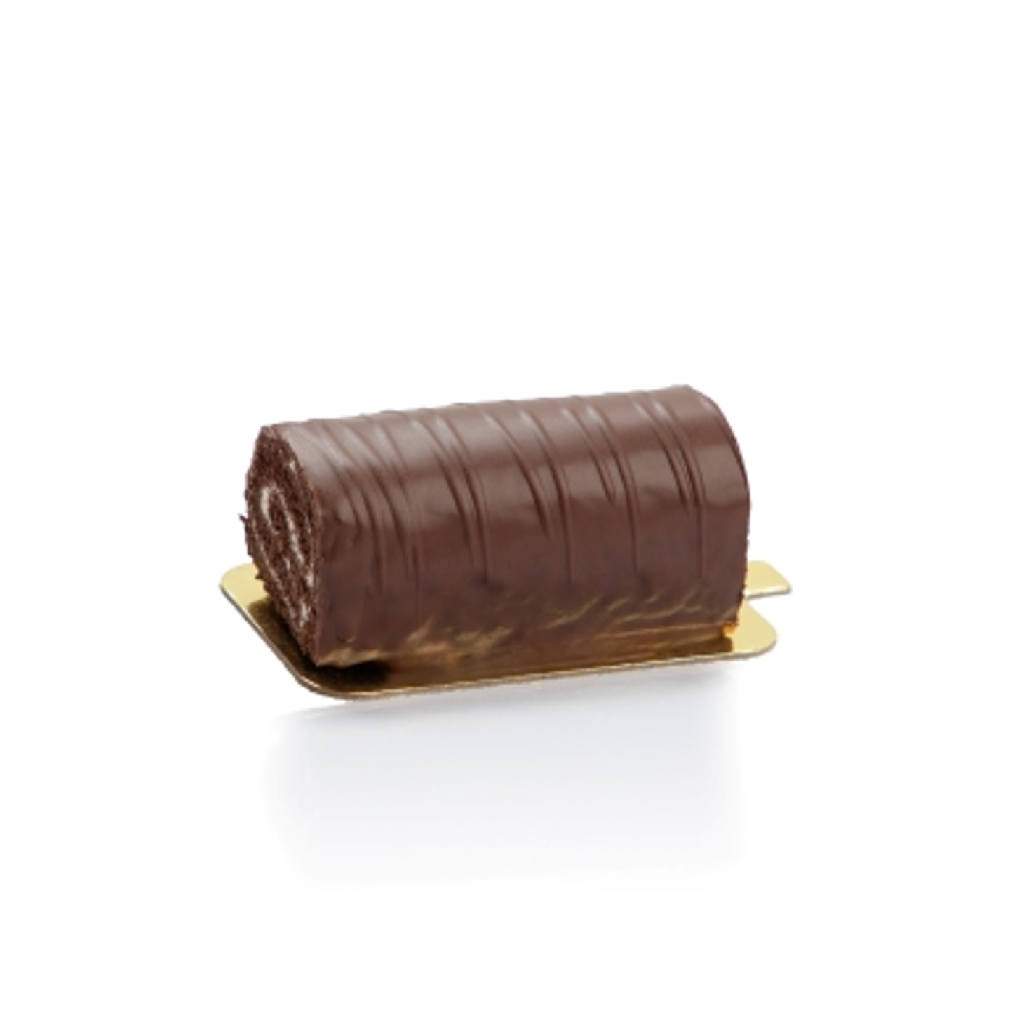 Chocolate Swiss Roll Cake Piece