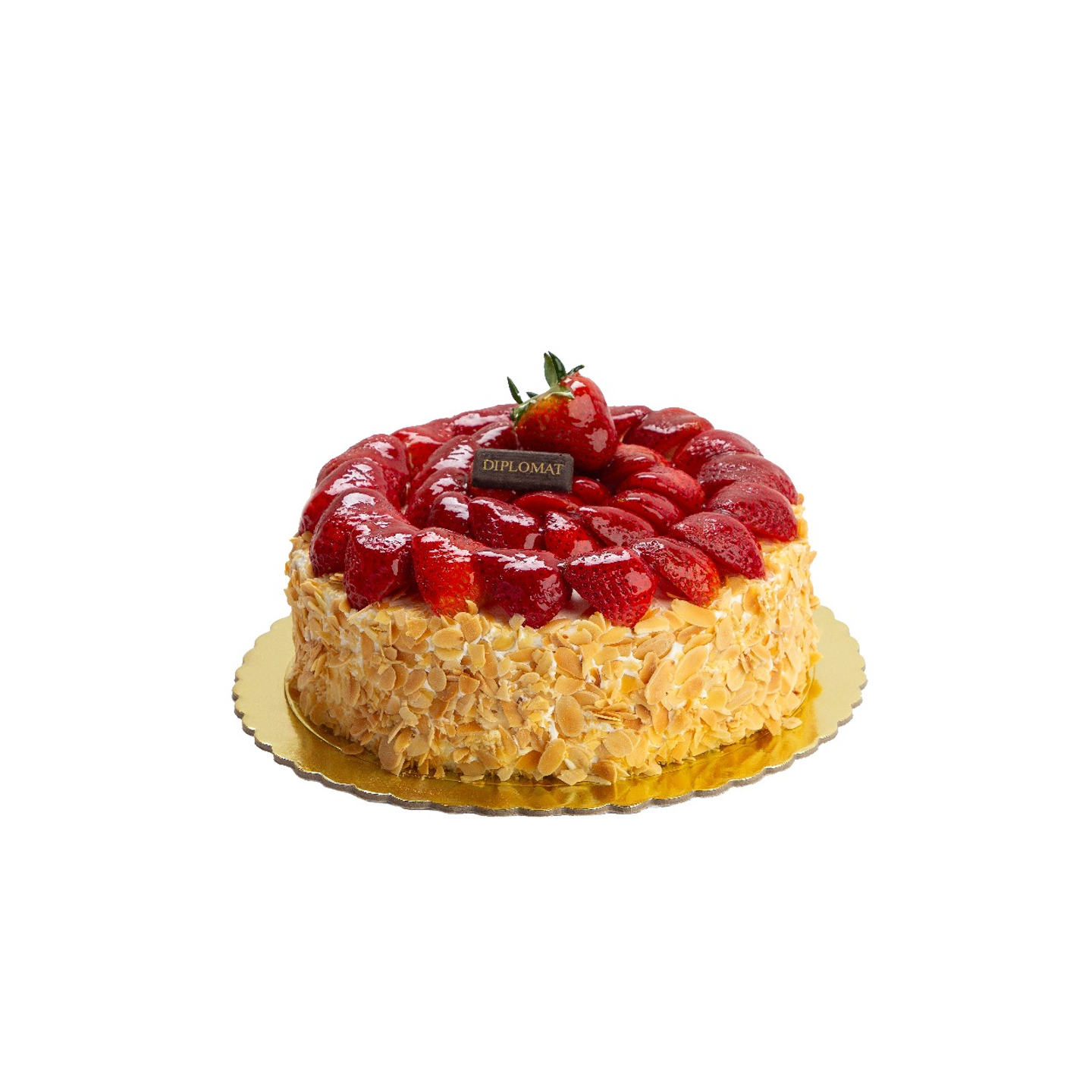 Strawberry Cake Eight Persons