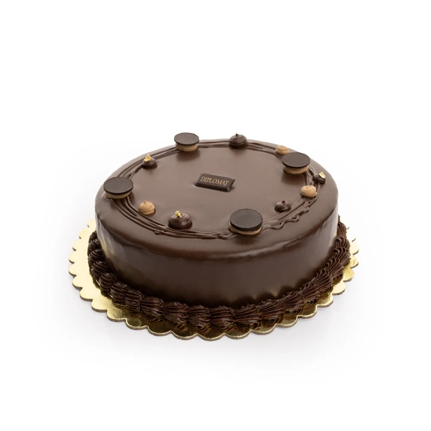 Chocolate Moist Cake Eight Persons