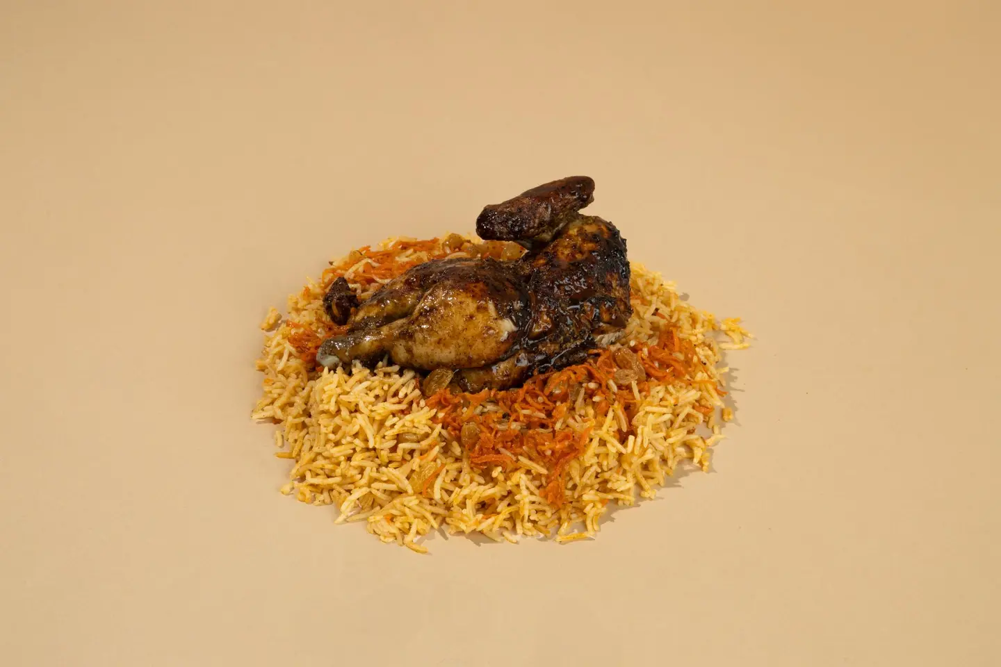 Half Chicken Bukhari Rice