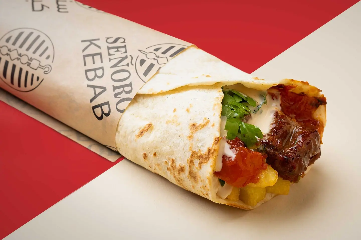 Moroccan Kebab Sandwich