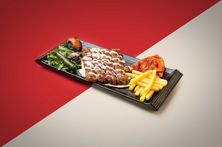 كباب لحم بالطحينية صغير