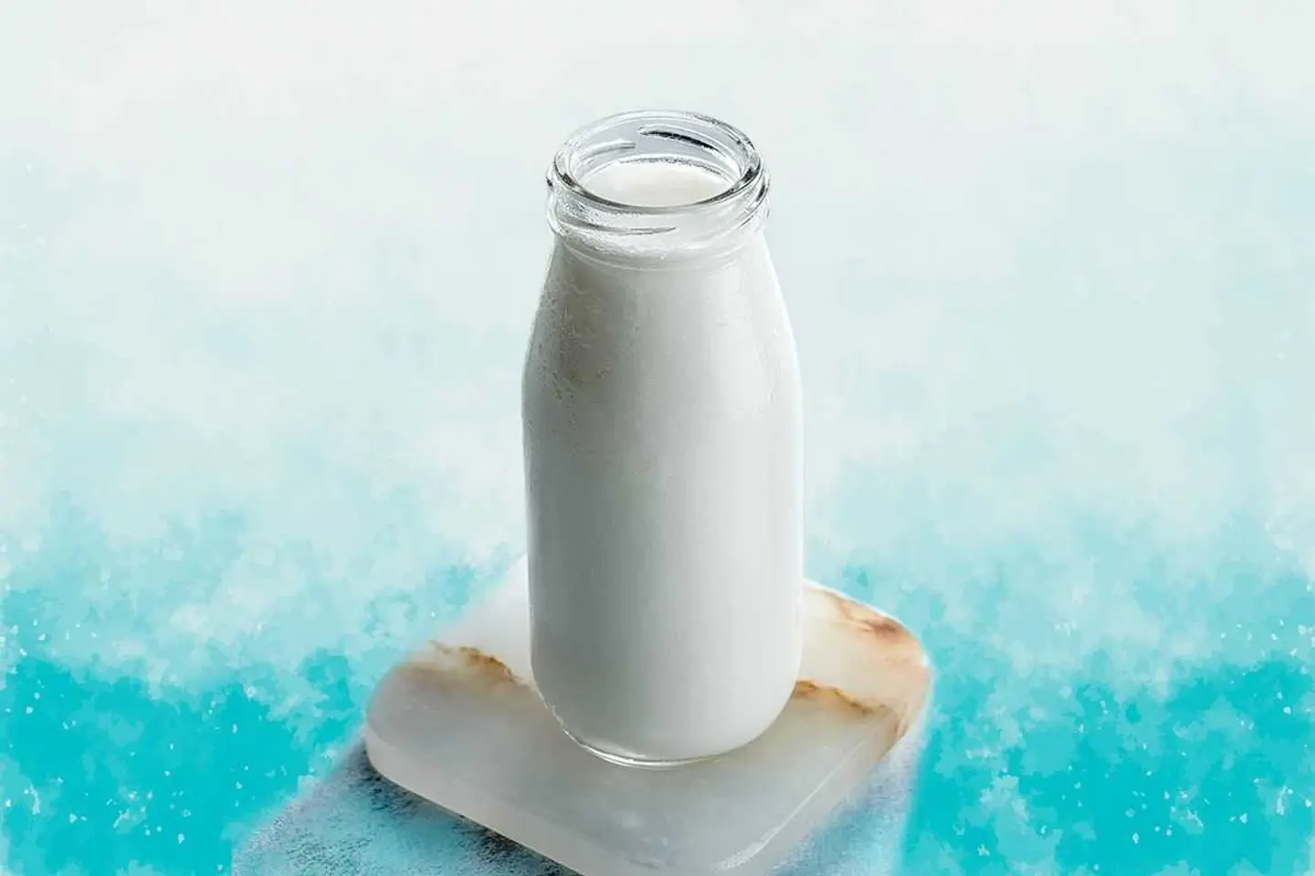 الزبادي الطازج