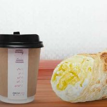 مينى معطف مع شاى كرك