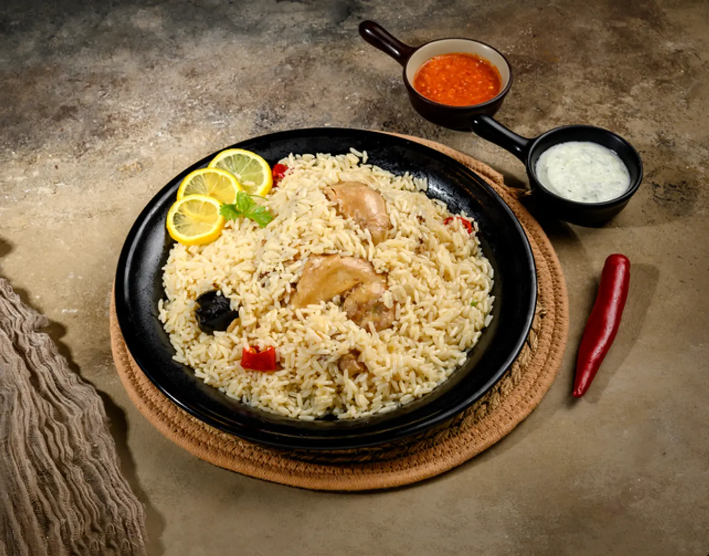 مضغوط أبودمعة دجاج (أبيض)