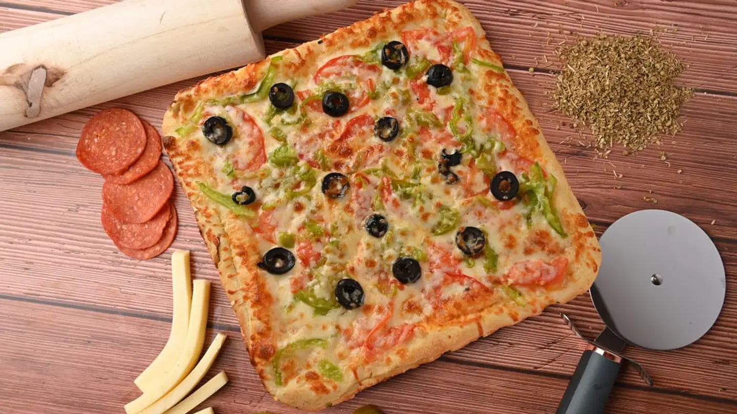 Silesian Vegetable Pizza