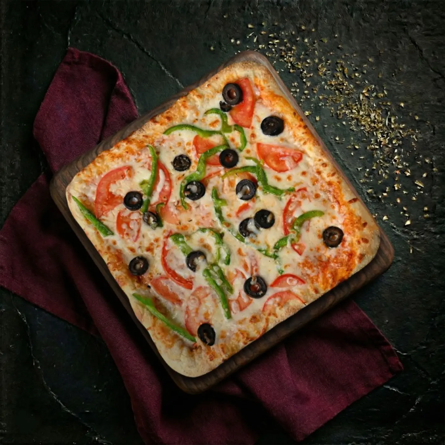 بيتزا خضار صقلية