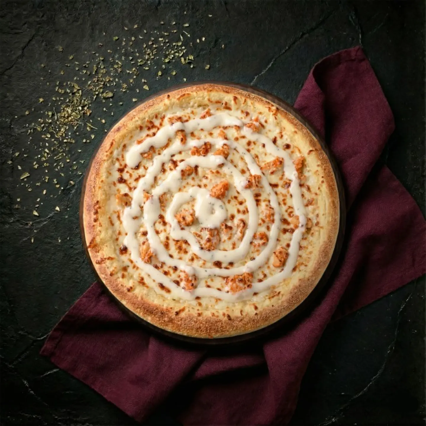 بيتزا تشكن رانش وسط