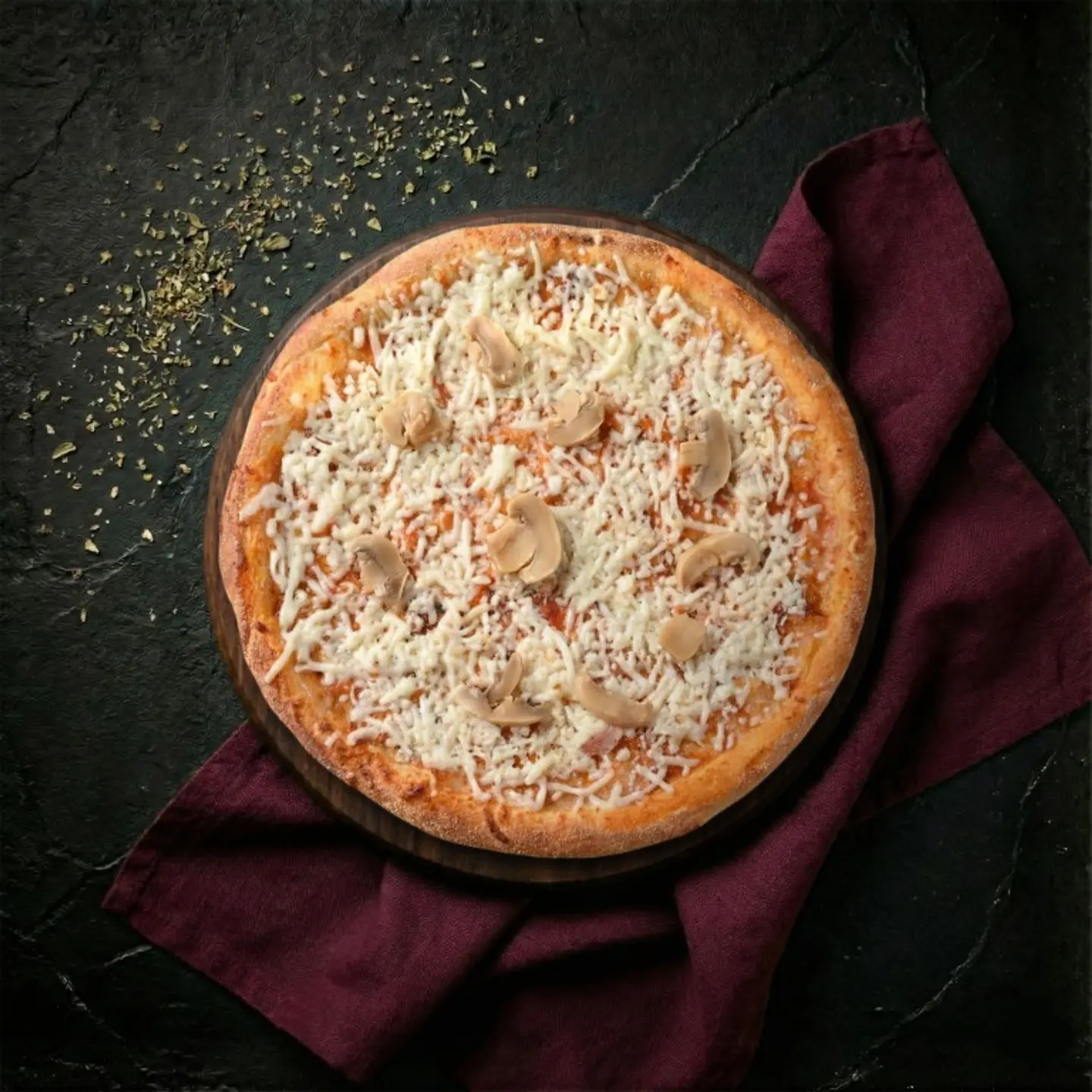 بيتزا كلاسيك مشروم صغير