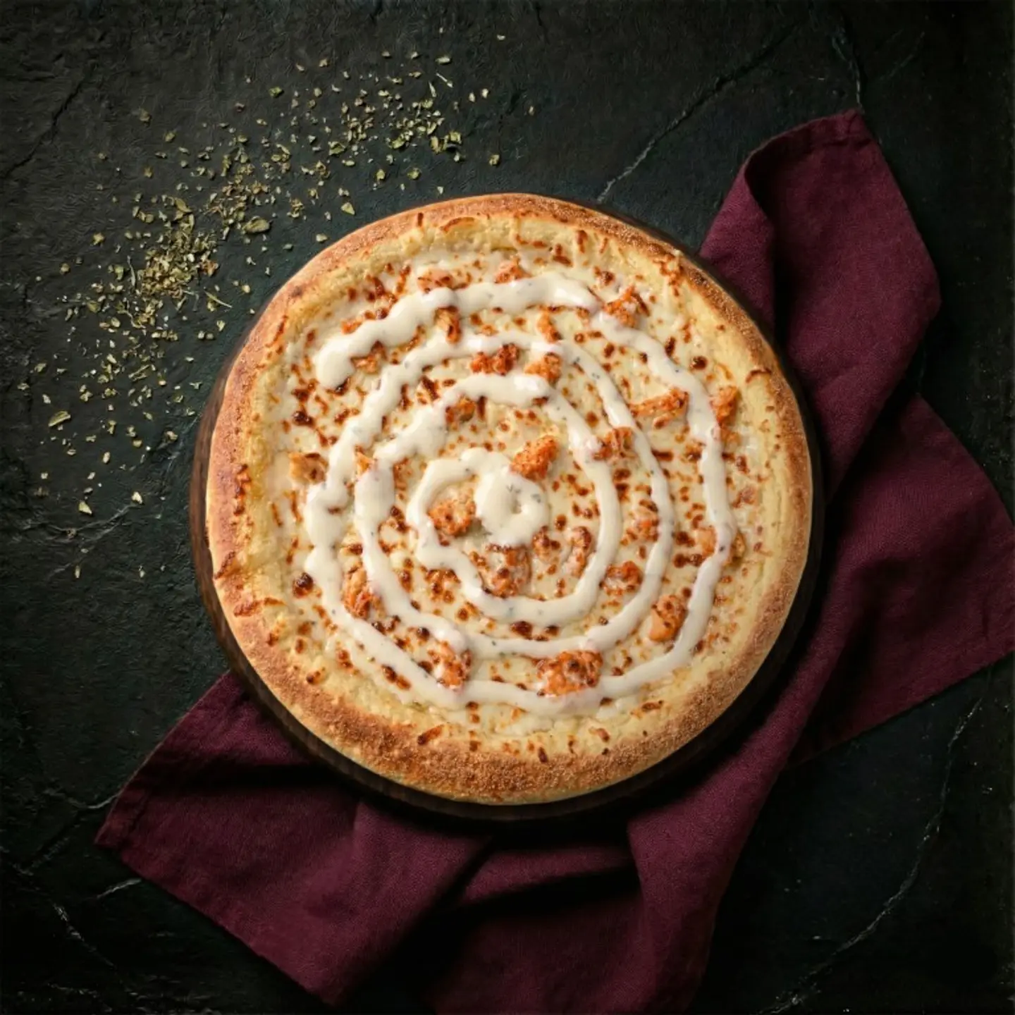 بيتزا تشكن رانش صغير