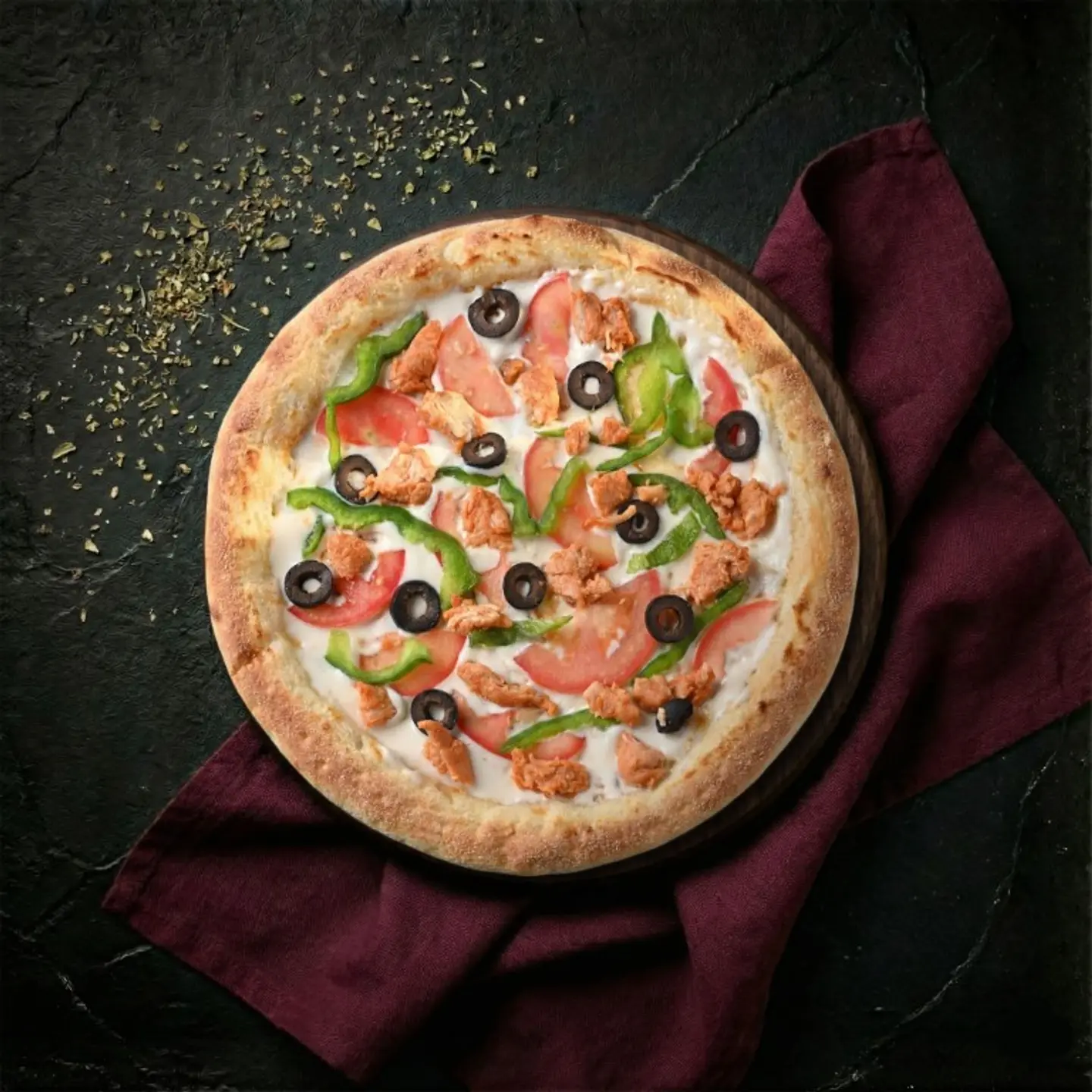 بيتزا فاهيتا دجاج جبن سائل كبير