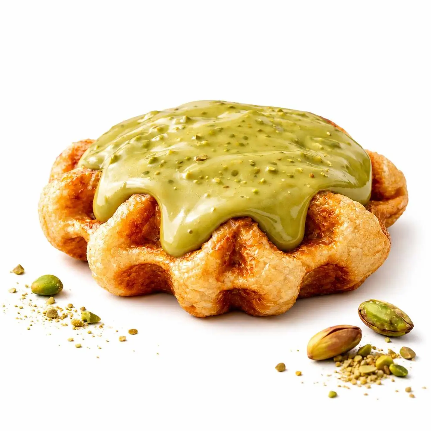 Belgian Pistachio Waffle