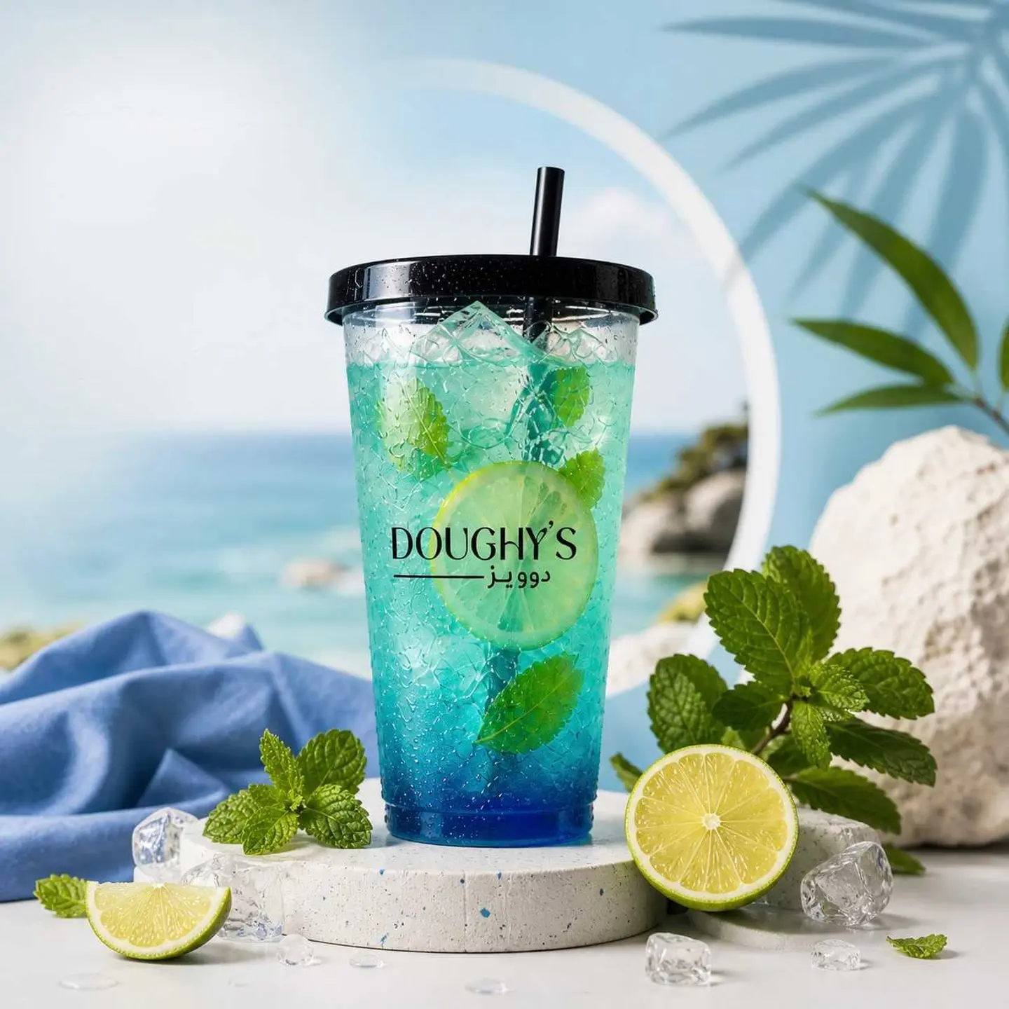 Deep Blue Mojito