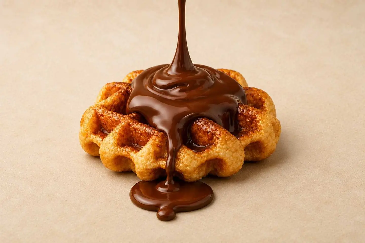 Waffle With Chocolate