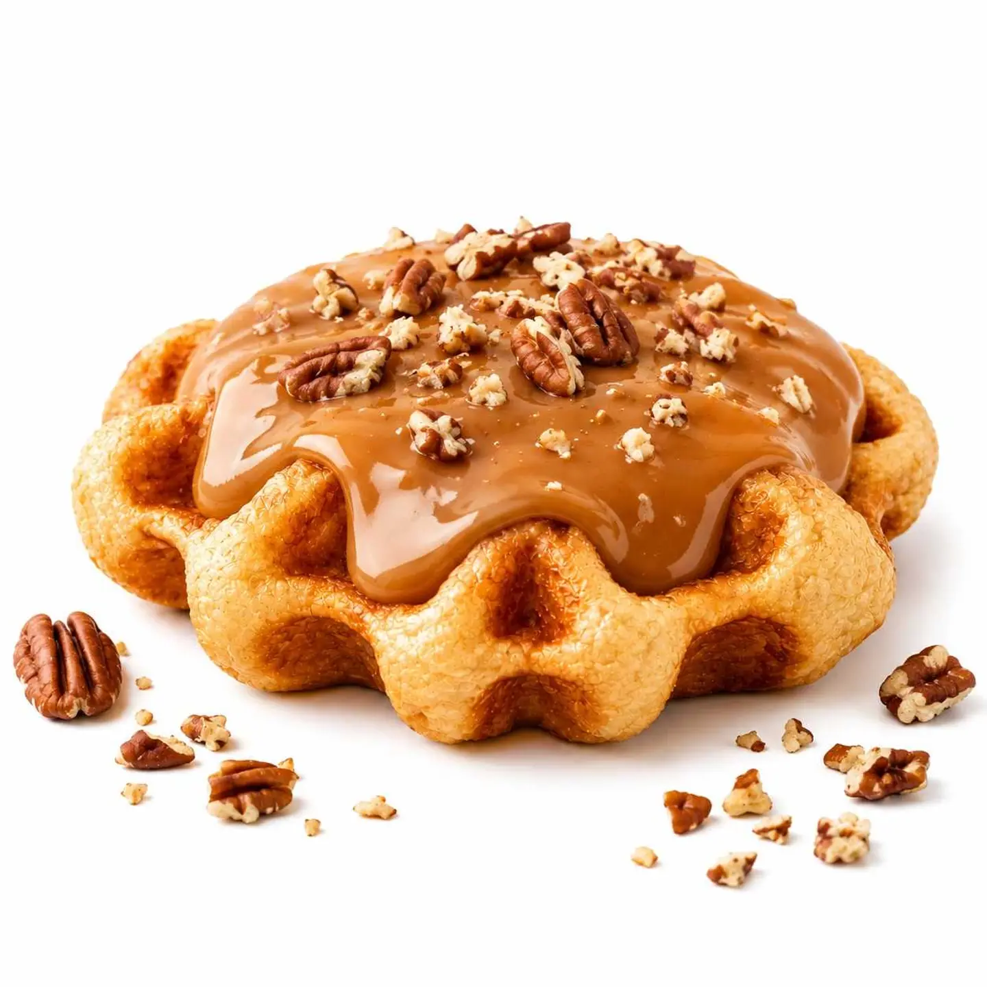 Waffle Salted Caramel And Pecan