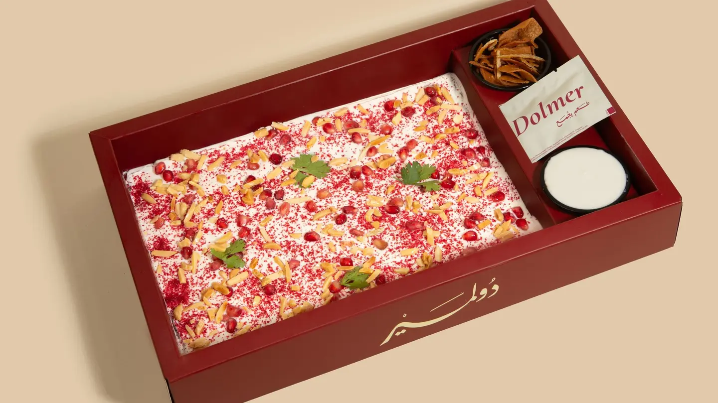 فتة ورق عنب وسط