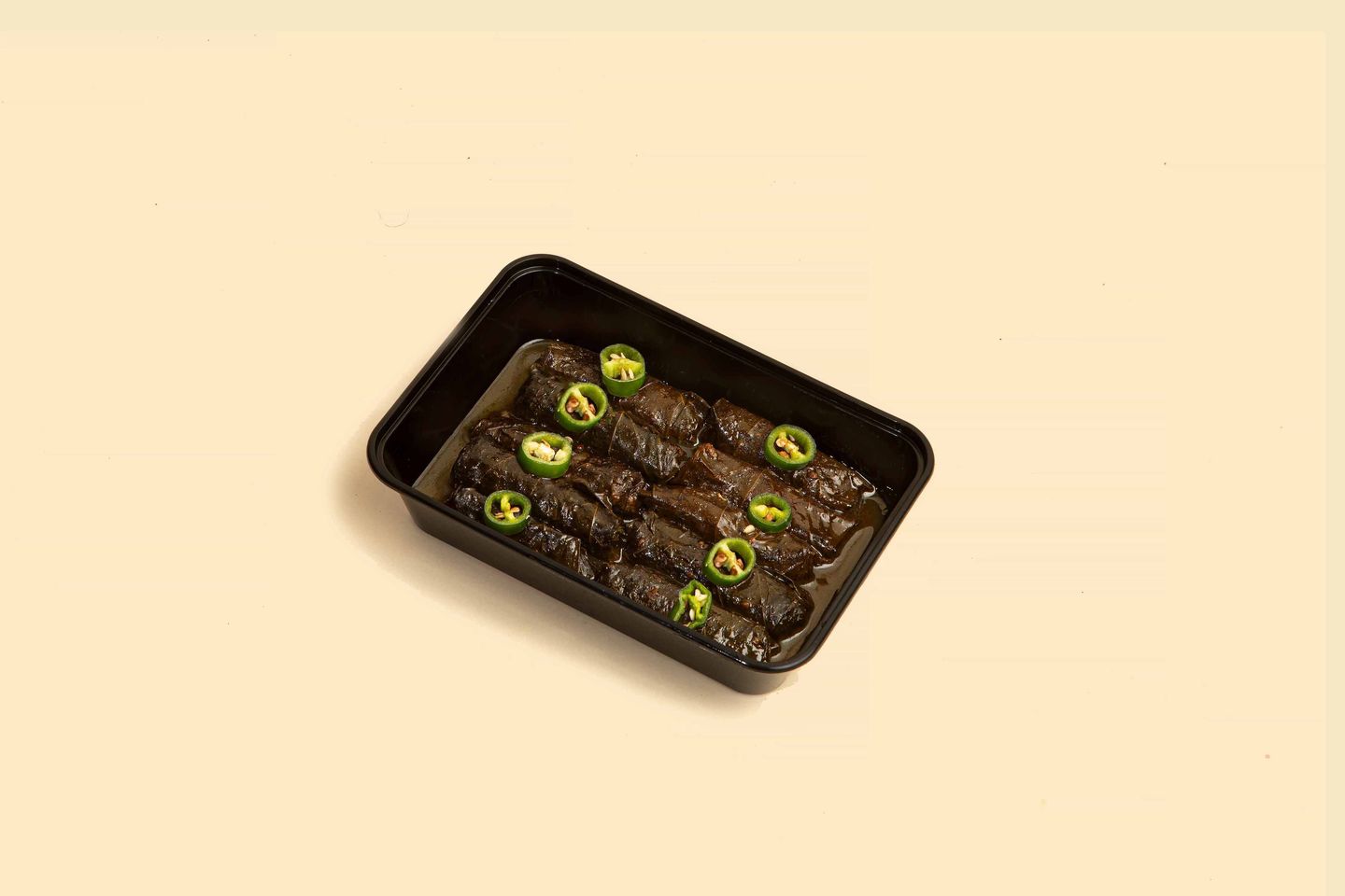 ورق عنب حراق وسط