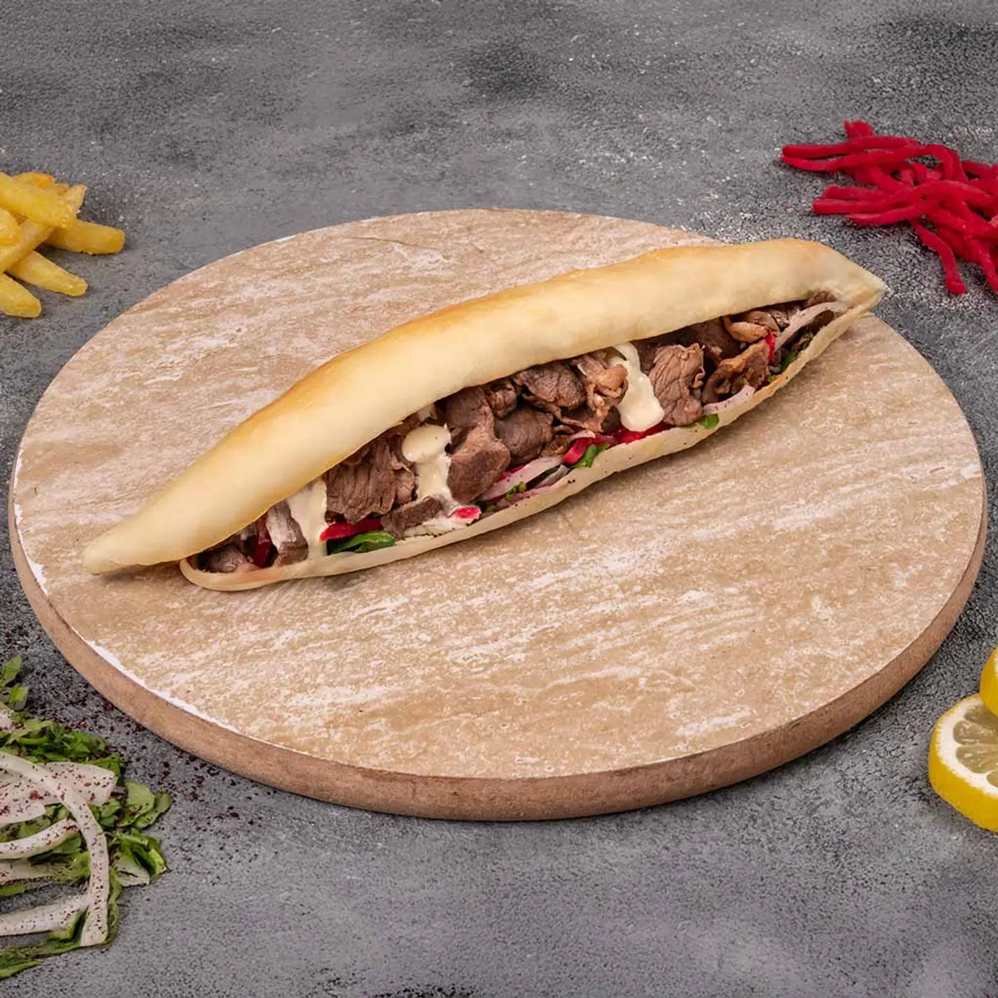 Large Meat Shawarma