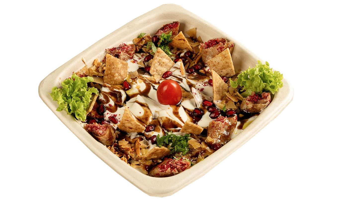 Musakhan Fatteh Salad