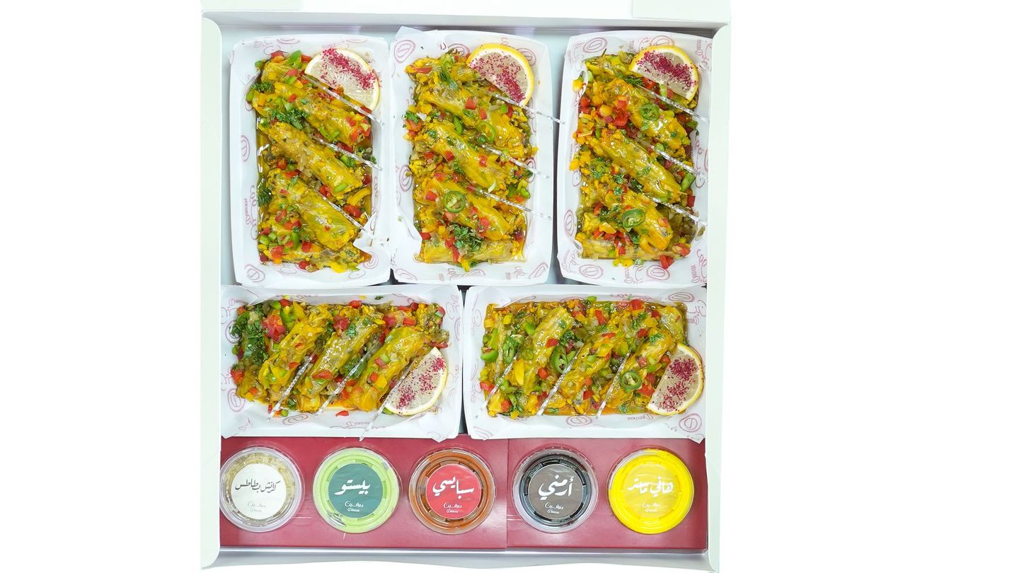 Large Box Of Cabbage Rolls