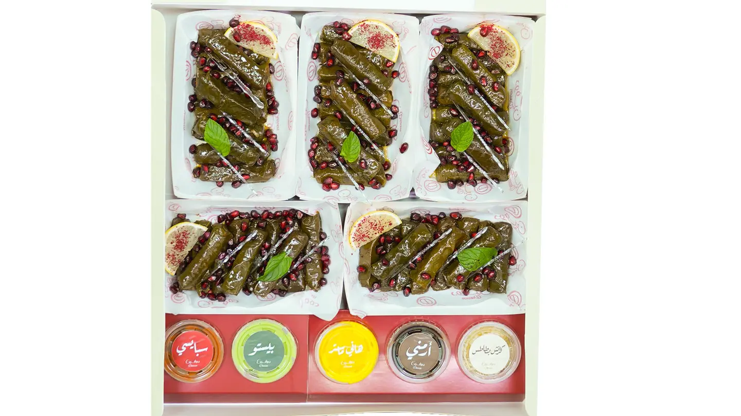 صحن ورق عنب كبير