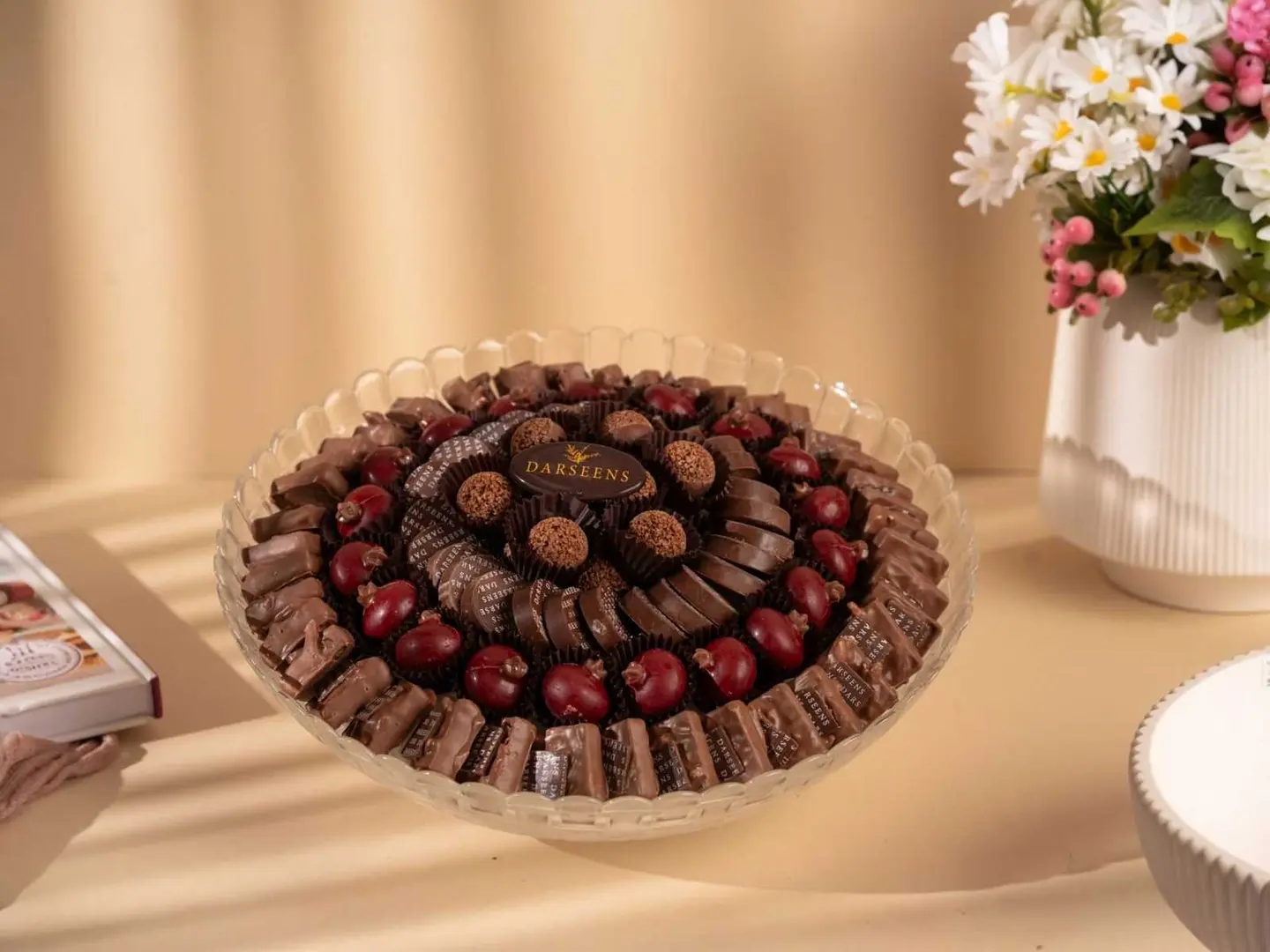 شوكولاته بلجيكية وسط