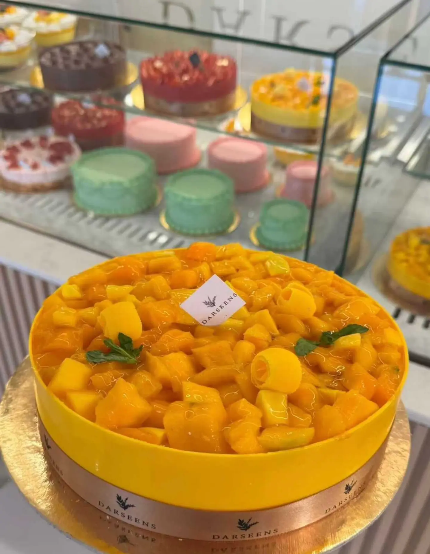 Small Mango Cake