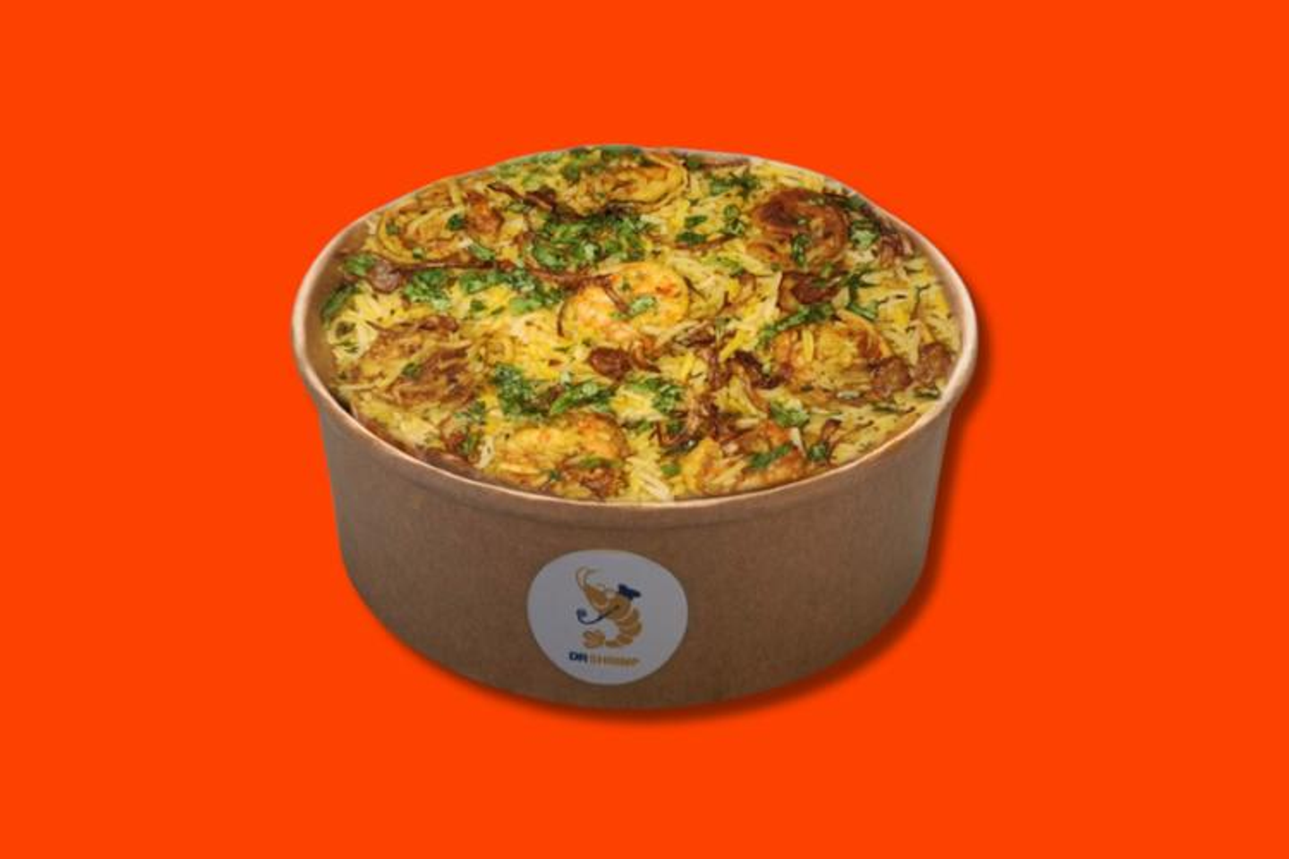 Shrimp Biryani (910 Kcal)