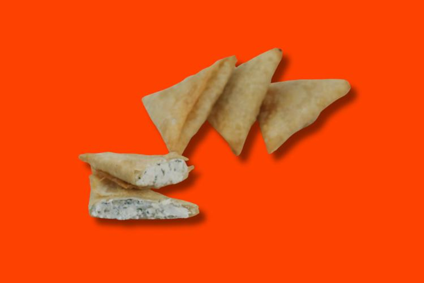 Samosa Cheese (4 Pieces) (147 Kcal)