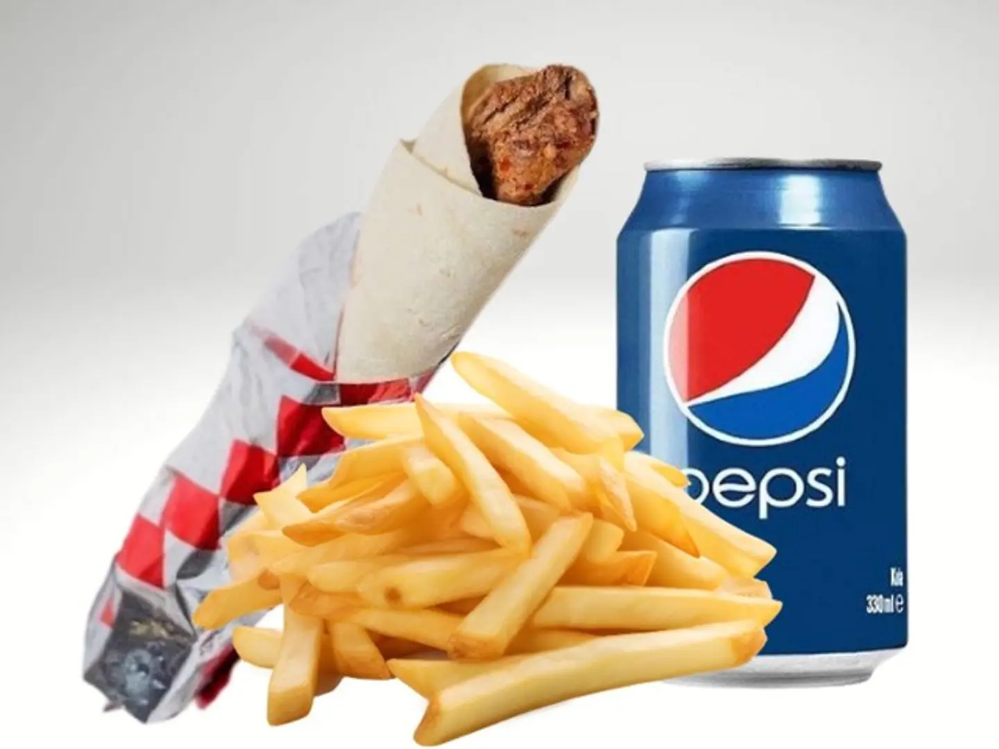Beef Kebab Sandwich Meal