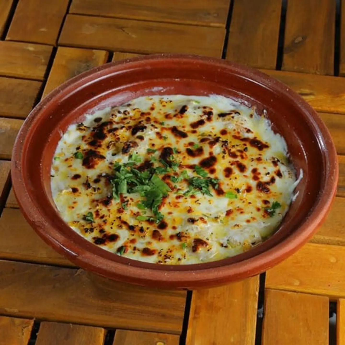 طاجن جمبري مع الجبن