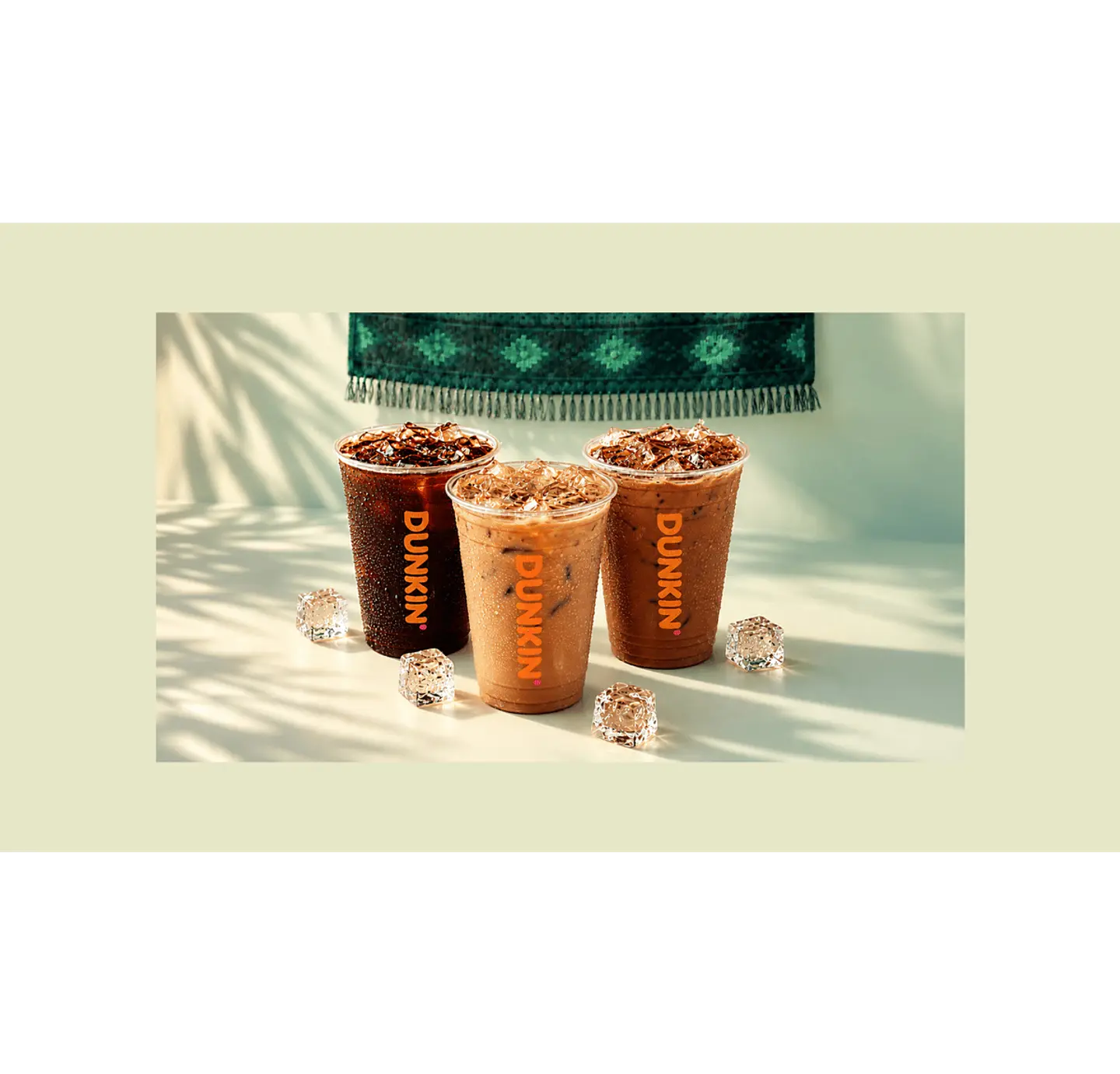 Medium Iced Coffee + Iced Latte + Iced Mocha