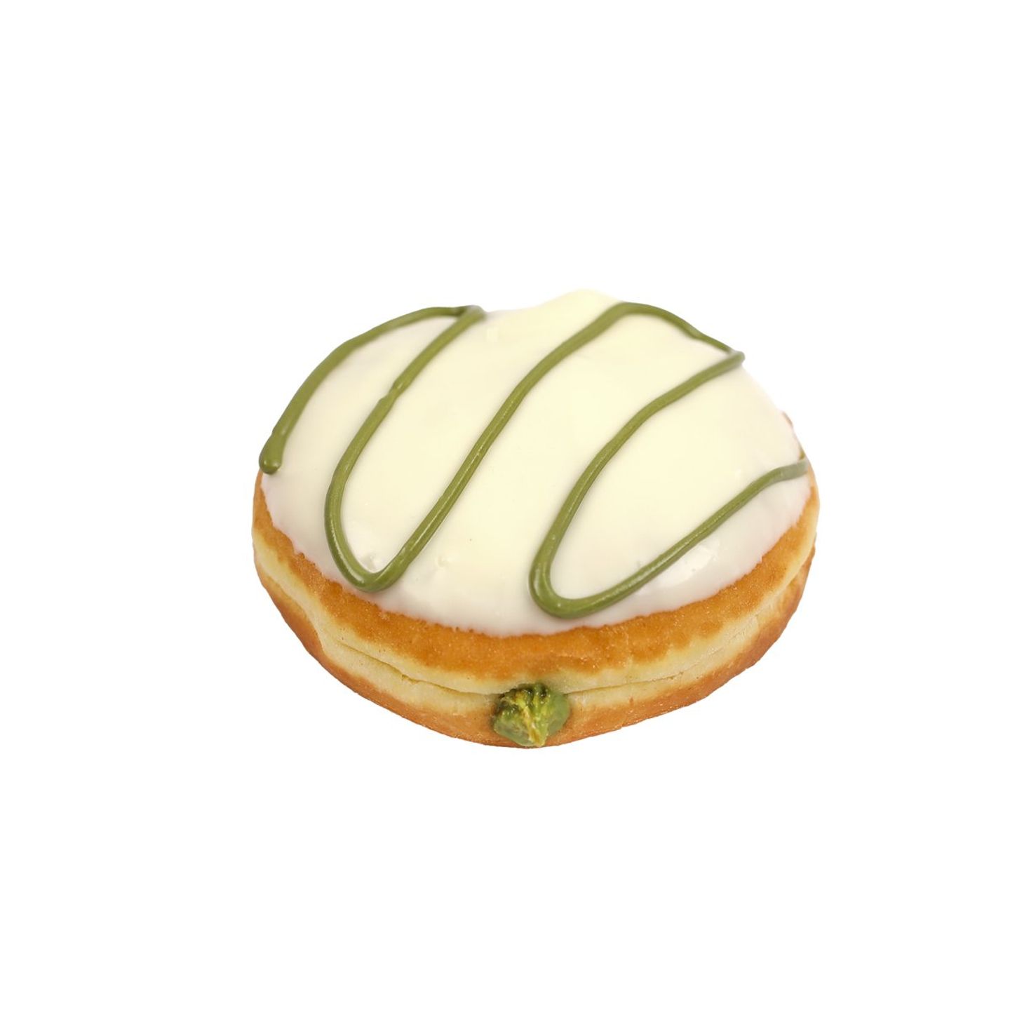 White Chocolate Pistachio Kunafa Donut