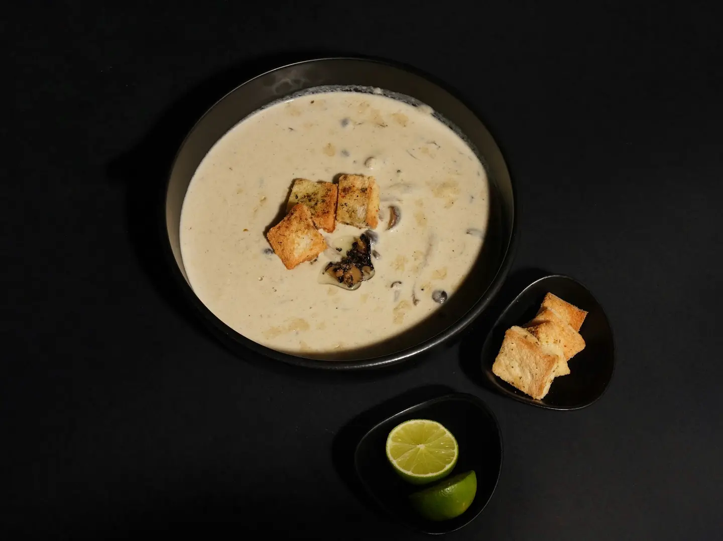 شوربة كريمة مشروم
