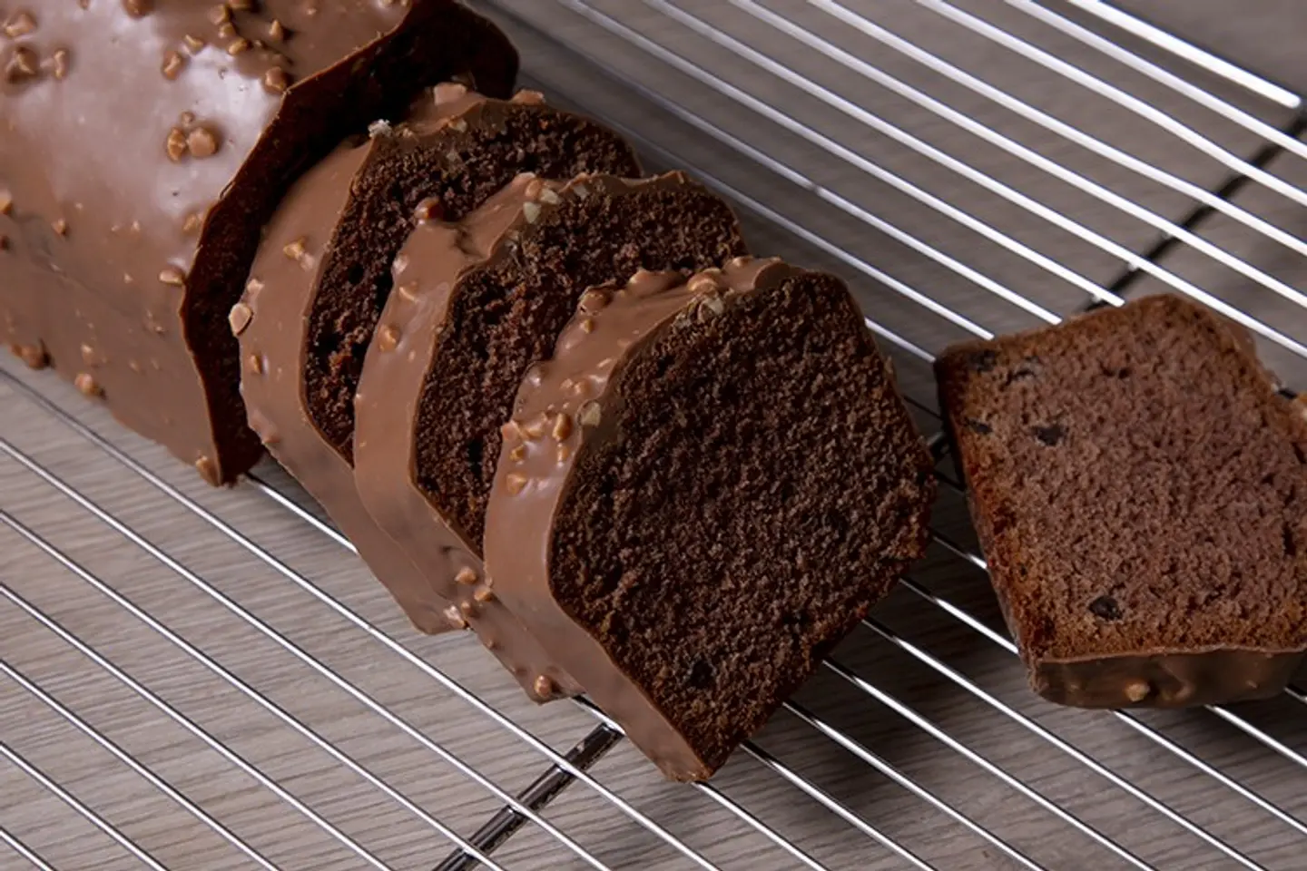 كيك انجليزي بالشوكولاتة