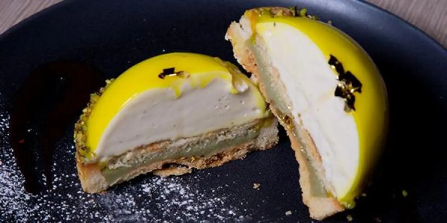 Pistachio Lemon Tart