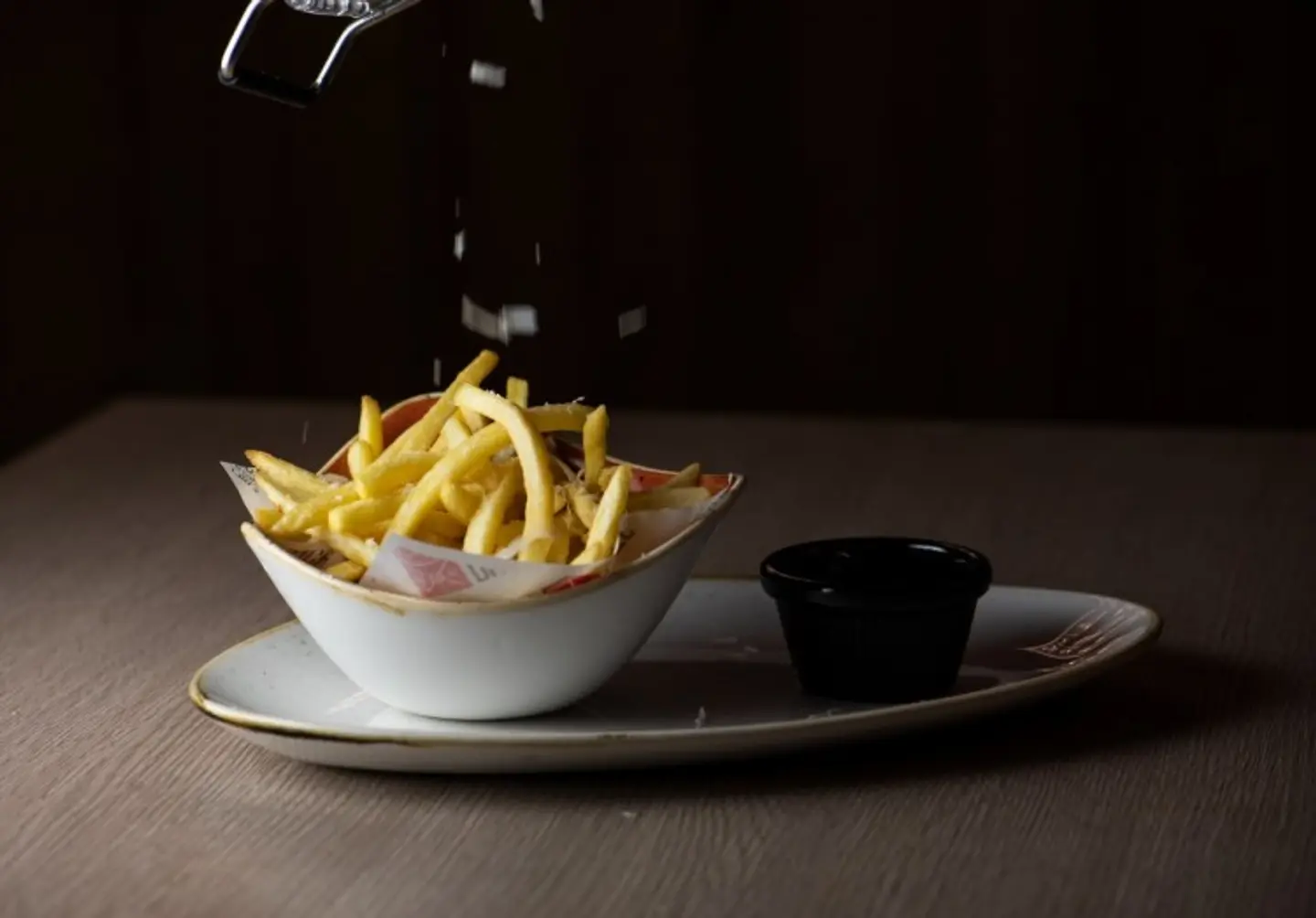 بطاطا مقلية بالترافل