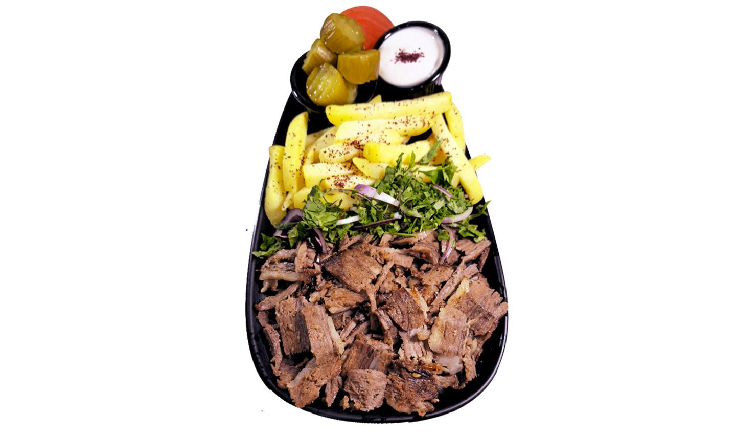 شرائح شاورما لحم