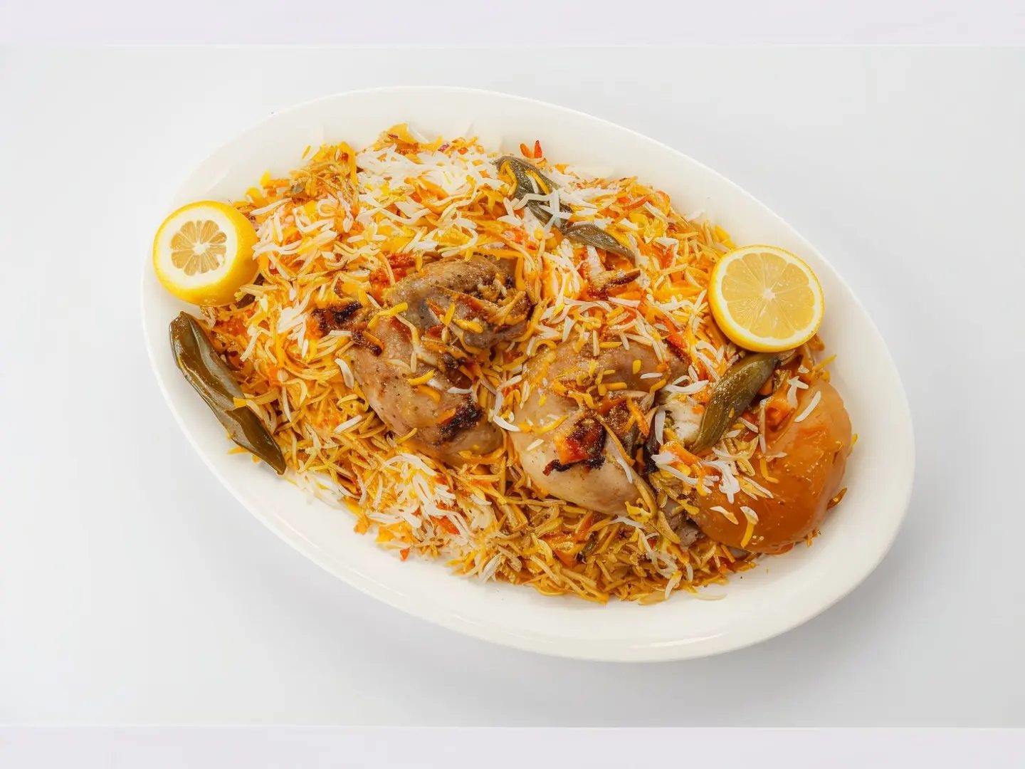 نصف دجاج زربيان