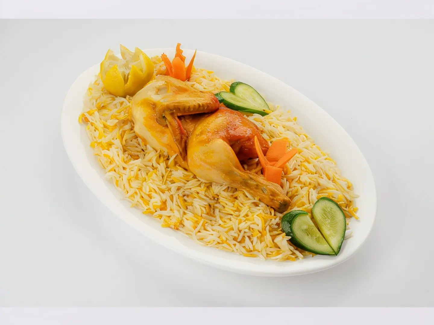 نصف دجاج مندي