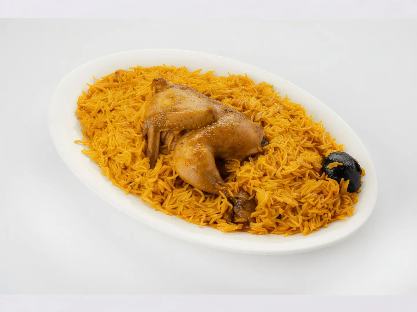 نصف دجاج مضغوط